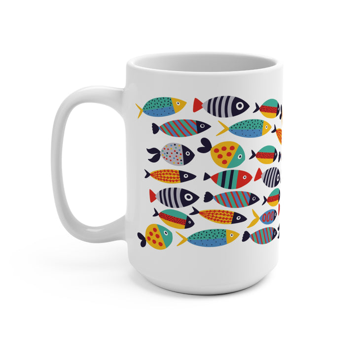 Colorful Fish Mug - bzbuzzbee