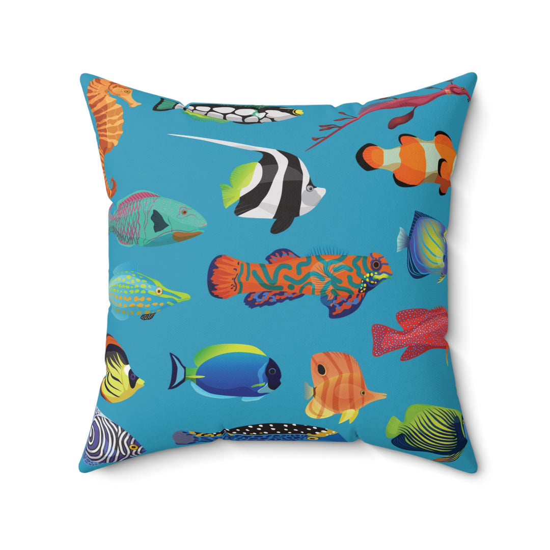 Ocean Life Throw Pillow