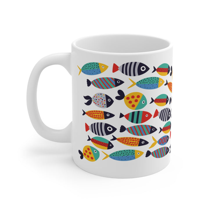 Colorful Fish Mug - bzbuzzbee