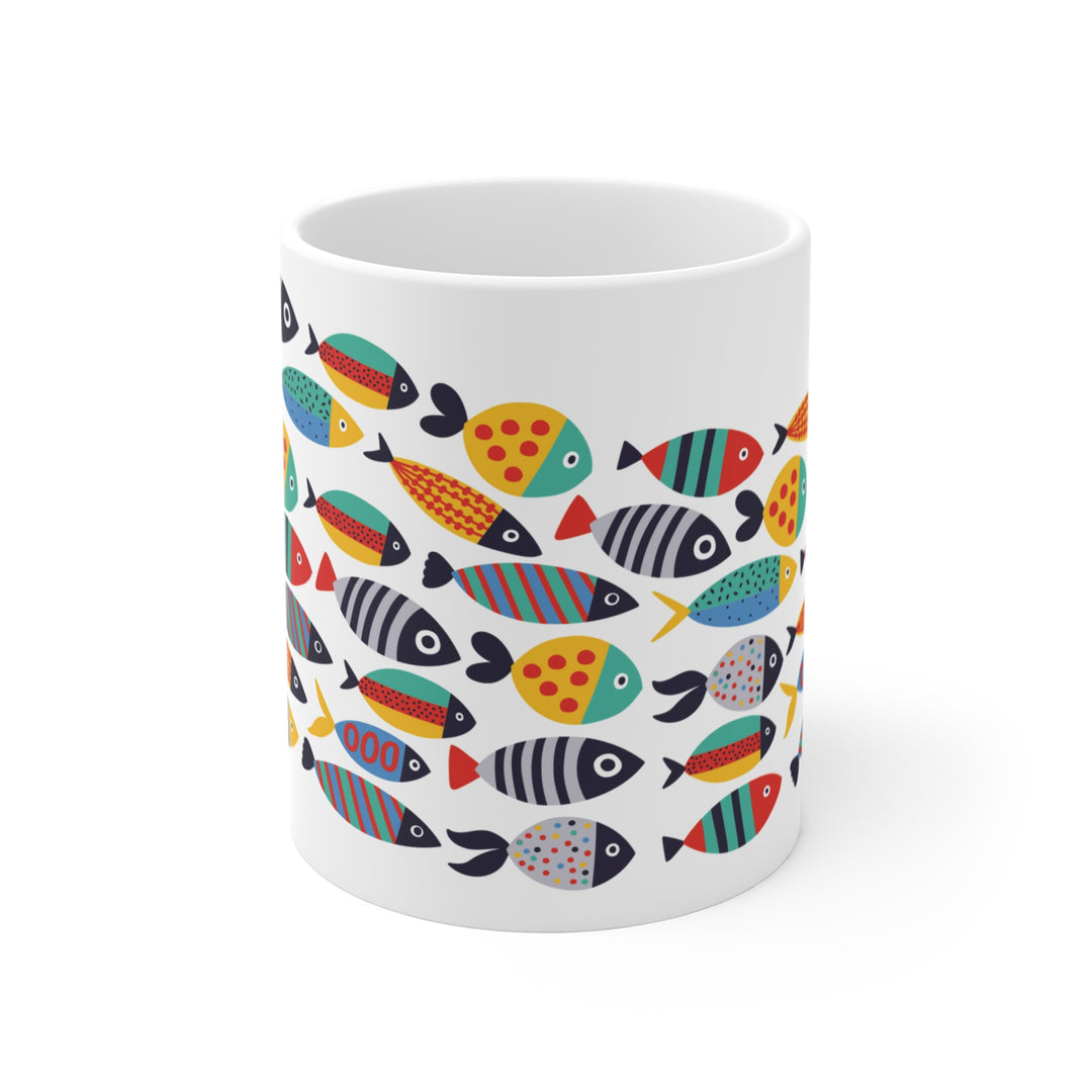 Colorful Fish Mug - bzbuzzbee