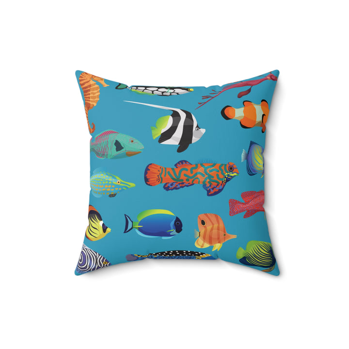 Ocean Life Throw Pillow