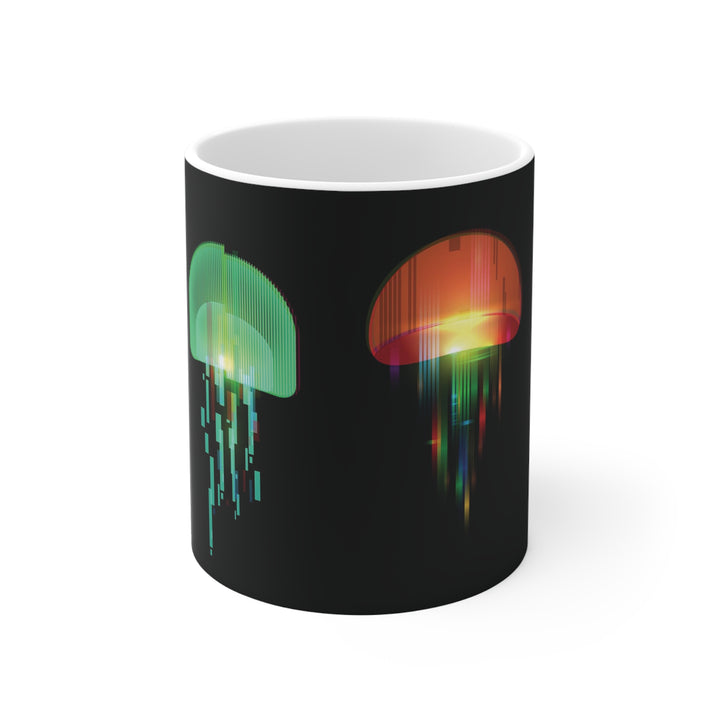 Digital Jellyfish Mug