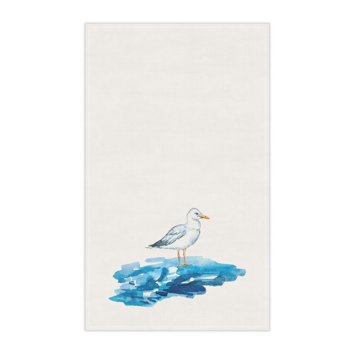 Seagull Sitting Kitchen Towel