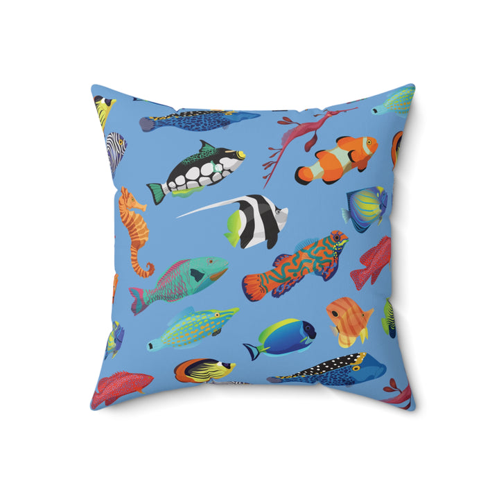 Ocean Life Throw Pillow