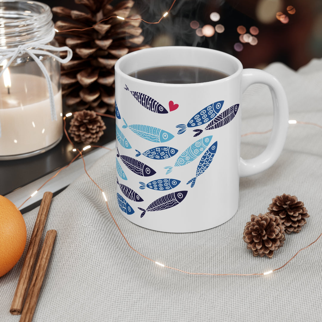 Ocean Fish Coffee Mug - bzbuzzbee