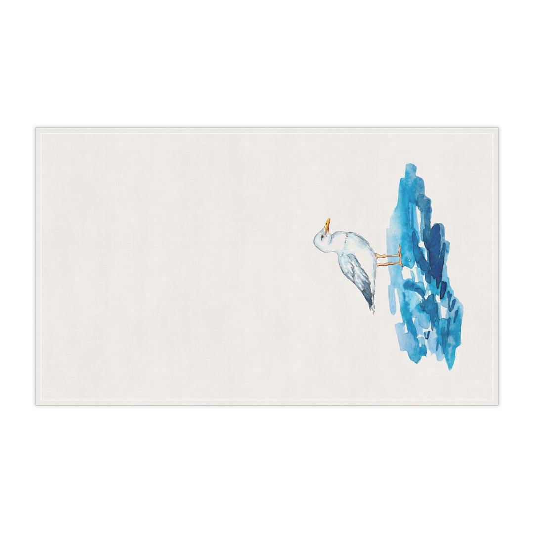 Seagull Sitting Kitchen Towel