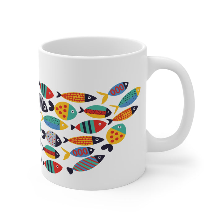 Colorful Fish Mug - bzbuzzbee