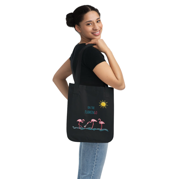 Flamingo Canvas Tote Bag - bzbuzzbee