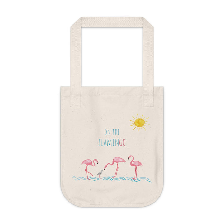 Flamingo Canvas Tote Bag - bzbuzzbee