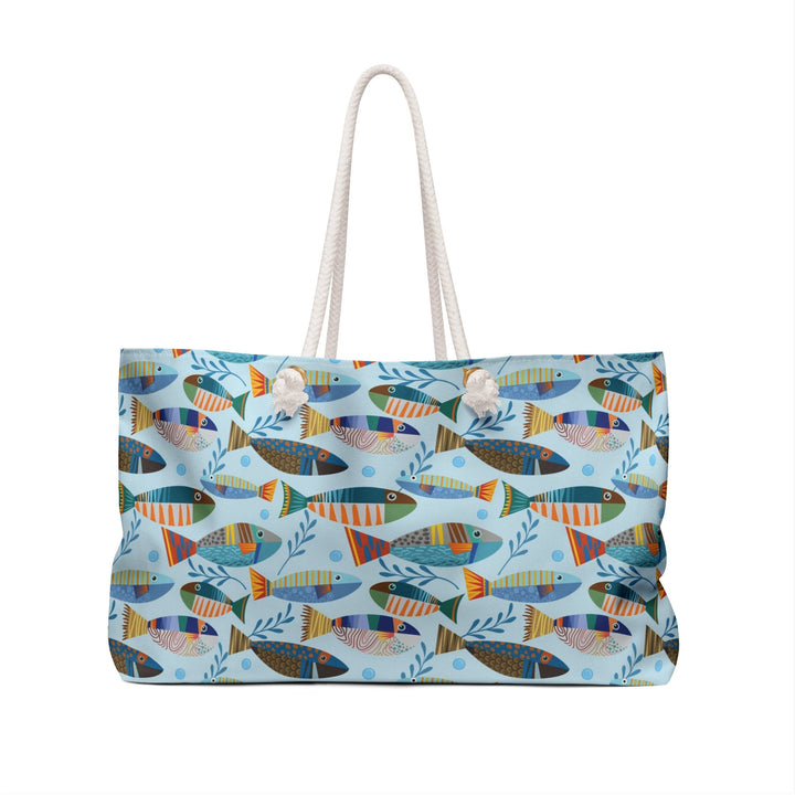 Fish Pattern XL Tote Bag