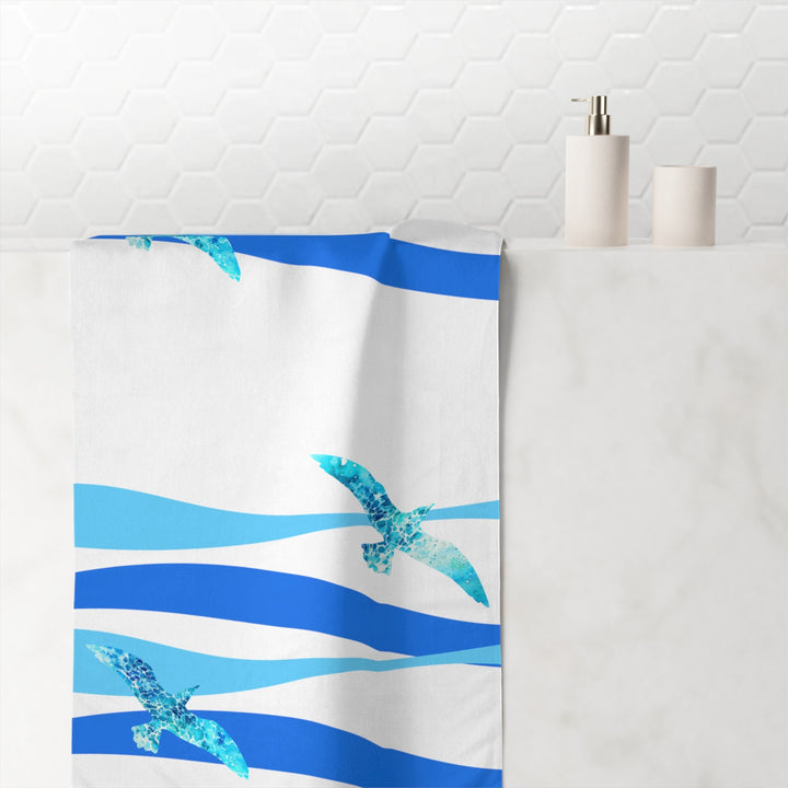 Seagull Beach Towel